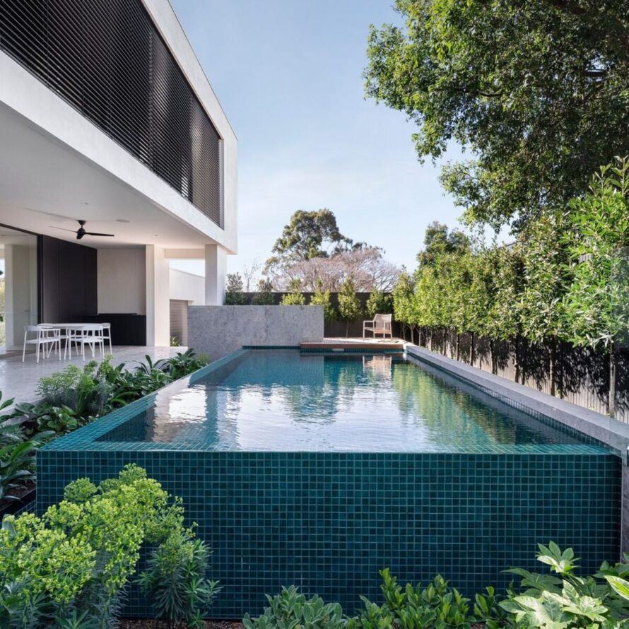 creative landscaping ideas for above ground pools 14