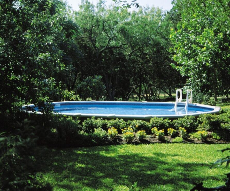 creative landscaping ideas for above ground pools 3