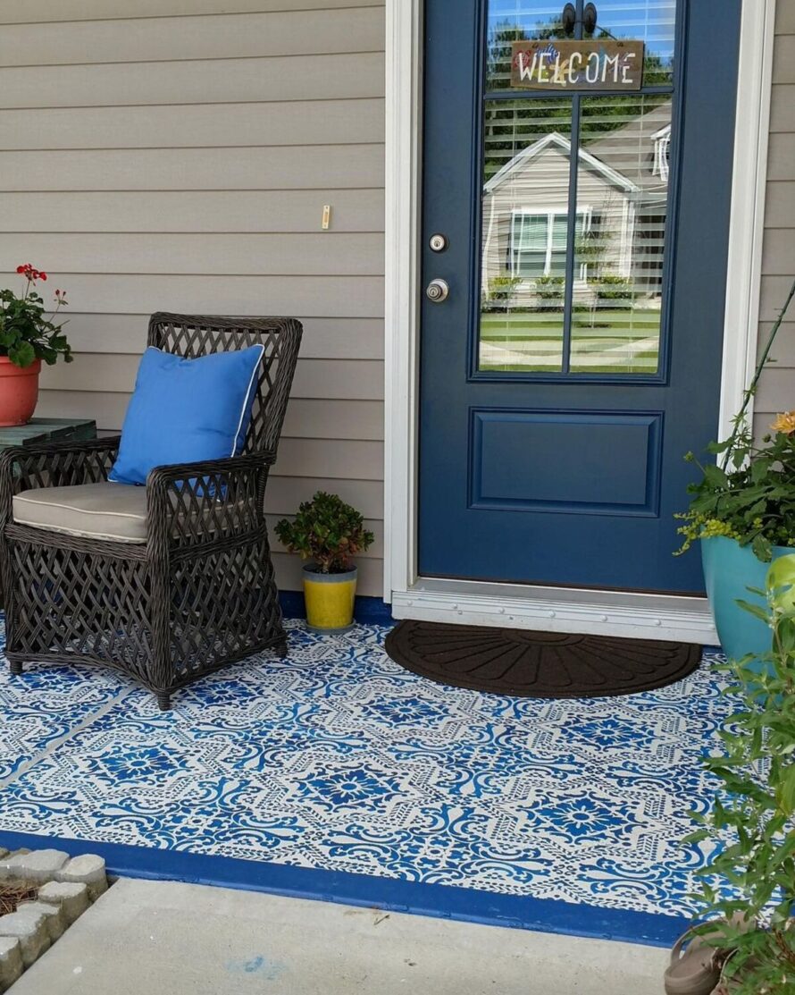 15 painted porch floor ideas 15