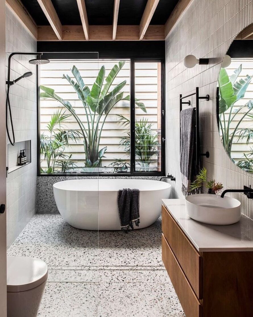 22 cool bathroom decor ideas 22