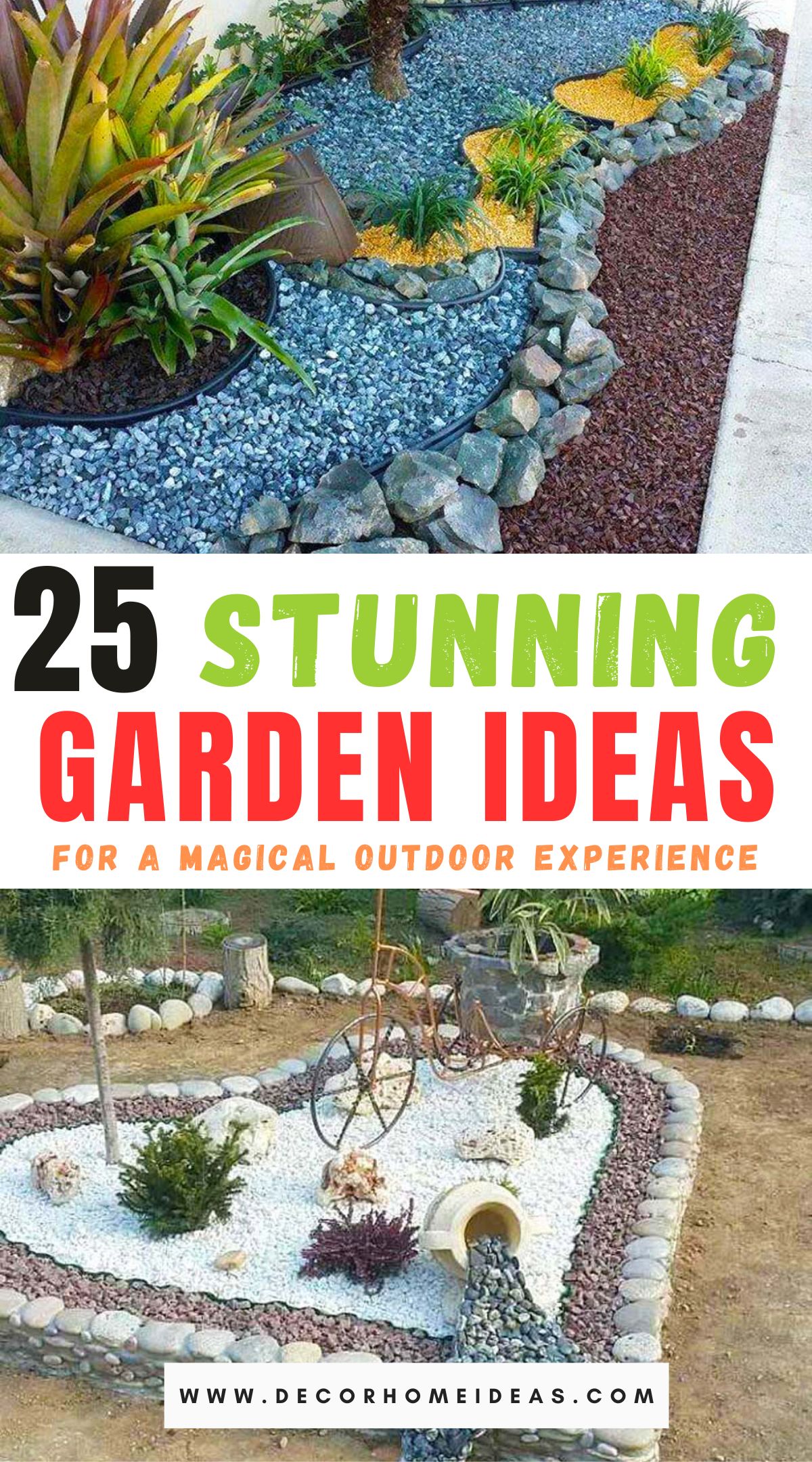 25 Creative Garden Ideas to Elevate Your Home’s Outdoor Space