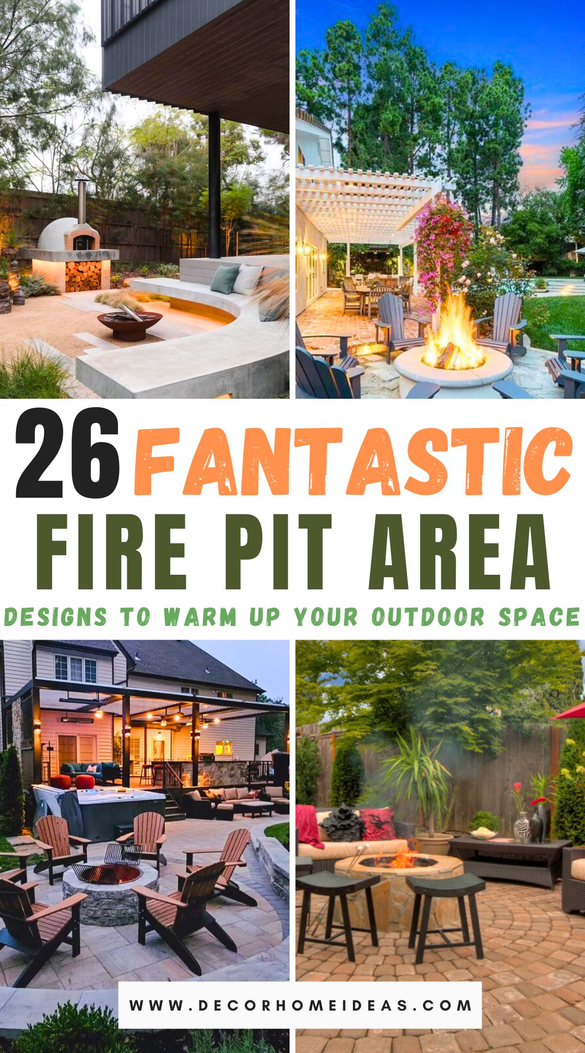 26 Fantastic Fire Pit Area Ideas to Ignite Your Outdoor Space