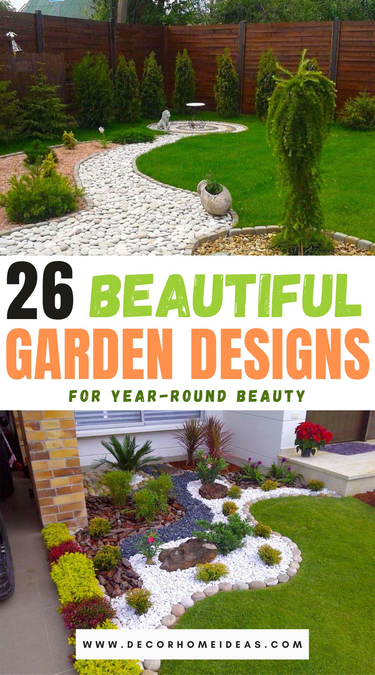 26 Glamorous Garden Designs for Beautiful Outdoor Living