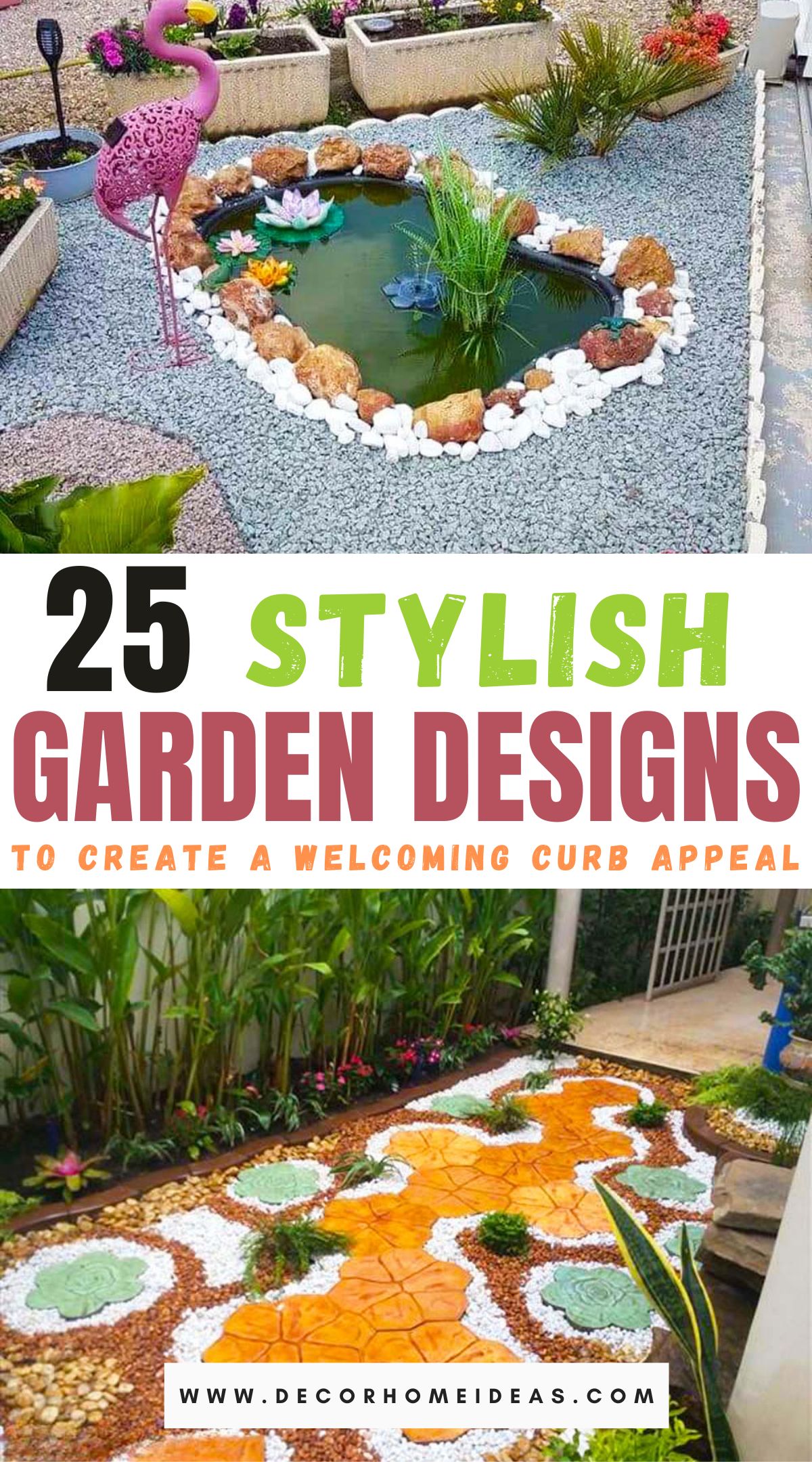 25 Simple and Stylish Garden Transformations to Enhance Curb Appeal