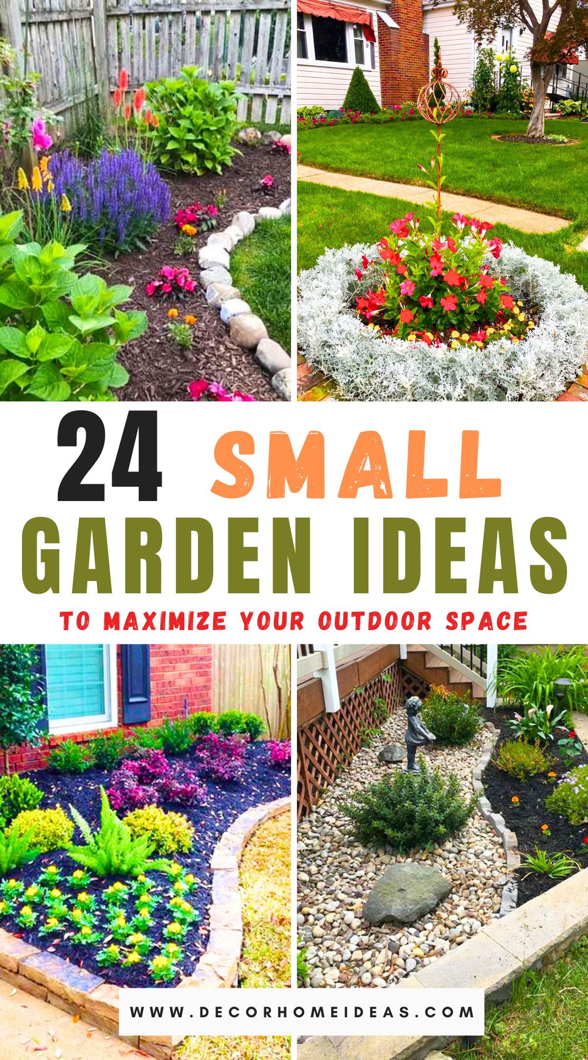 24 Stunning Small Garden Ideas to Add More Curb Appeal