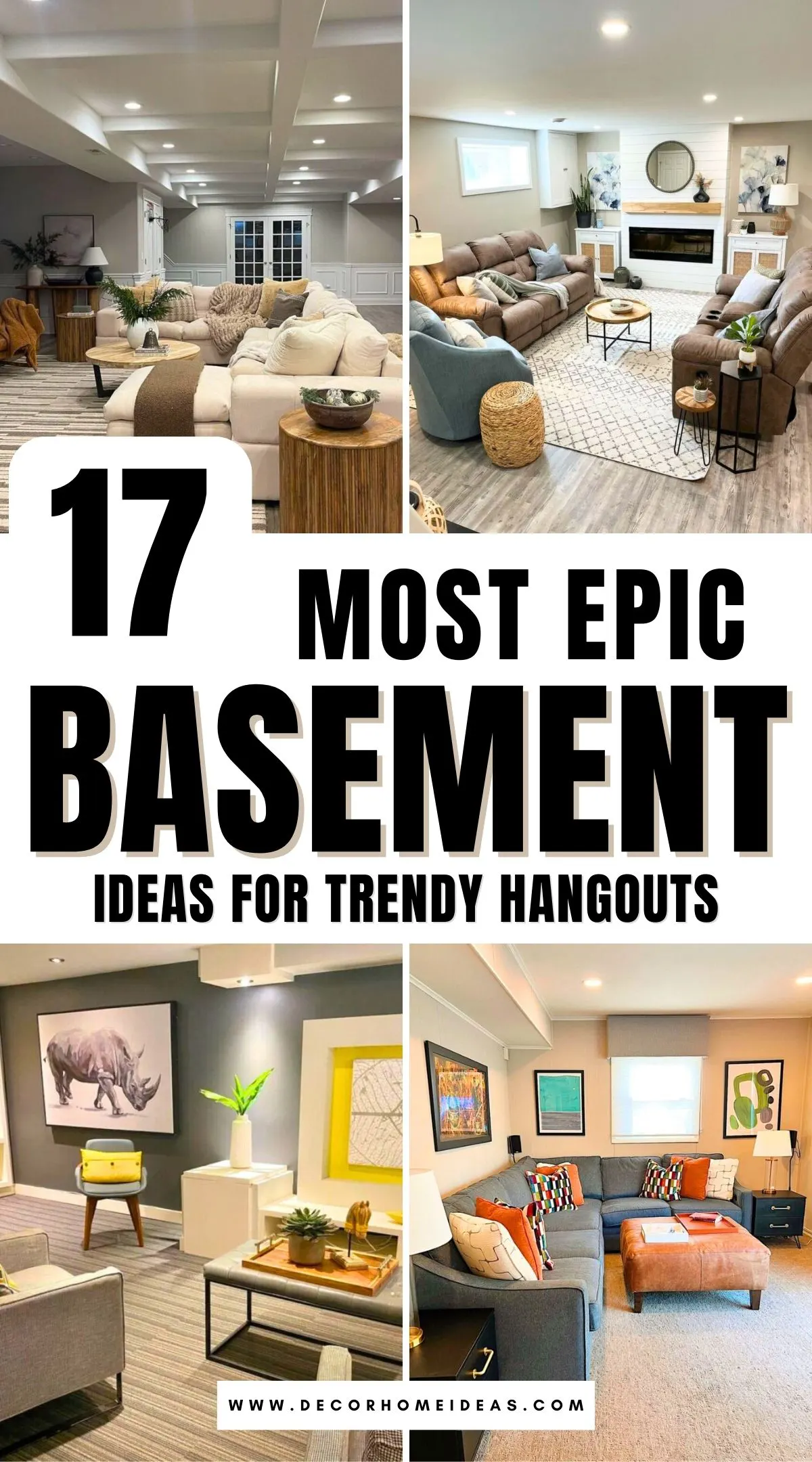 Get inspired with 17 amazing basement ideas that turn your underground space into a stylish hangout. Whether you're into cozy lounges, sleek home bars, or unique game rooms, these designs offer creative ways to make your basement the ultimate retreat. Check out these must-see ideas!