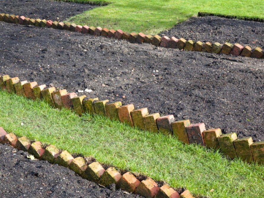 garden brick edging 01