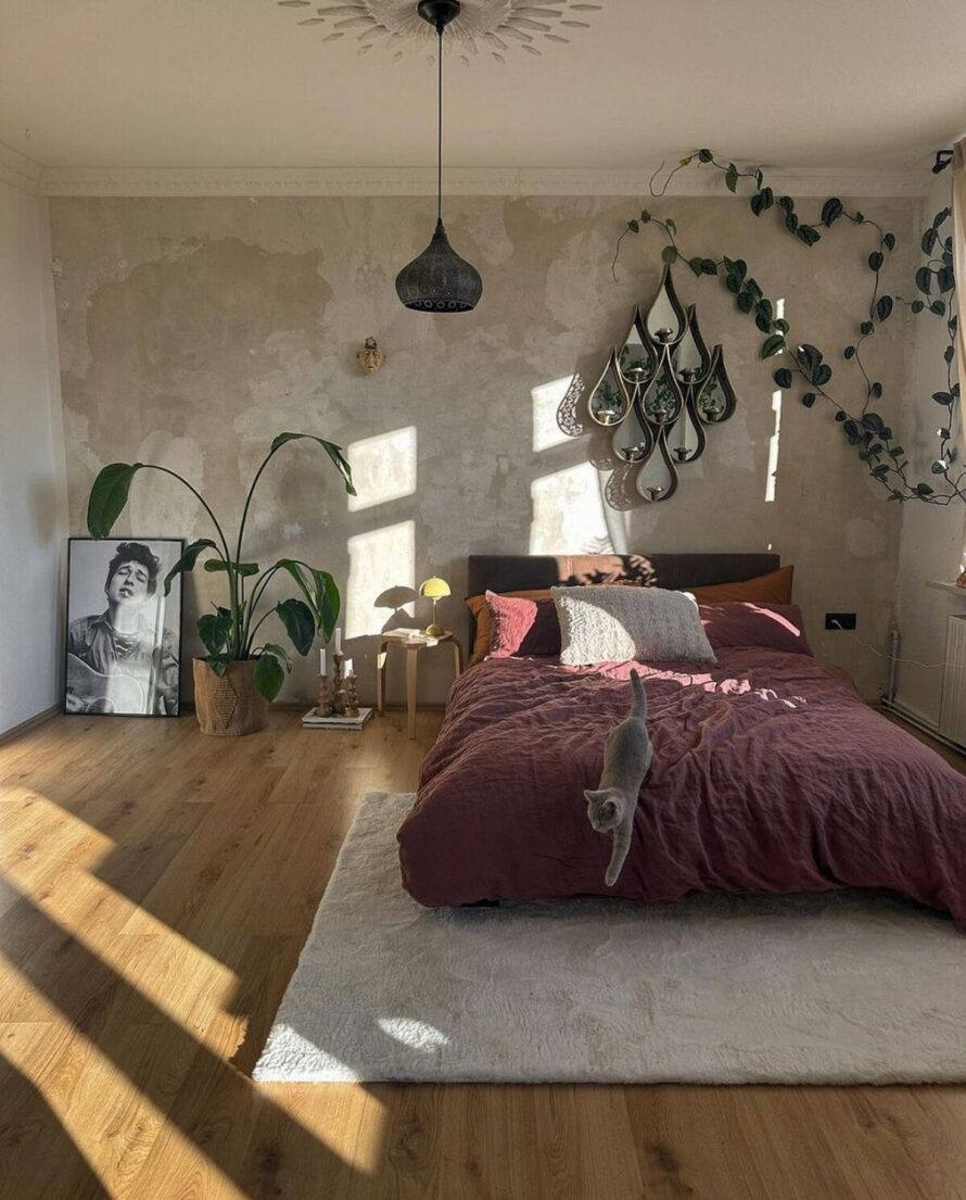 provide a guide on incorporating bohemian elements into bedroom design 1