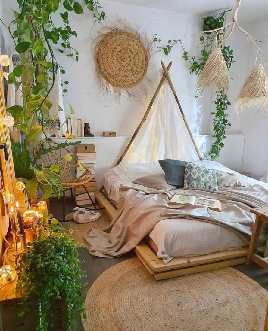 provide a guide on incorporating bohemian elements into bedroom design 2