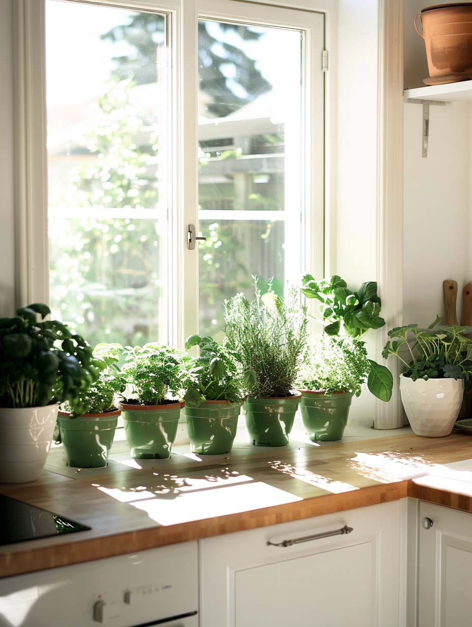 20. Sage Green Plants and Herbs