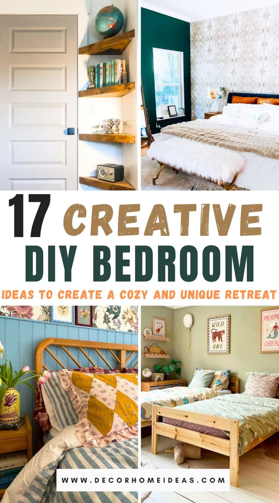Transform your bedroom into a cozy sanctuary with our guide on DIY bedroom decor. Discover 17 handmade projects that will add a personal touch to your space, from unique wall art and custom bedding to creative lighting solutions. Dive in to explore these easy-to-follow tutorials and make your bedroom truly your own!