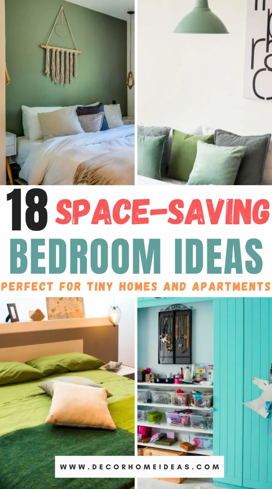Discover ingenious ways to make the most of your small bedroom with "Maximizing Small Spaces: 15 Creative Bedroom Ideas for Compact Living." From clever storage solutions to multifunctional furniture, these innovative ideas will transform your cozy space into a stylish, functional haven. 