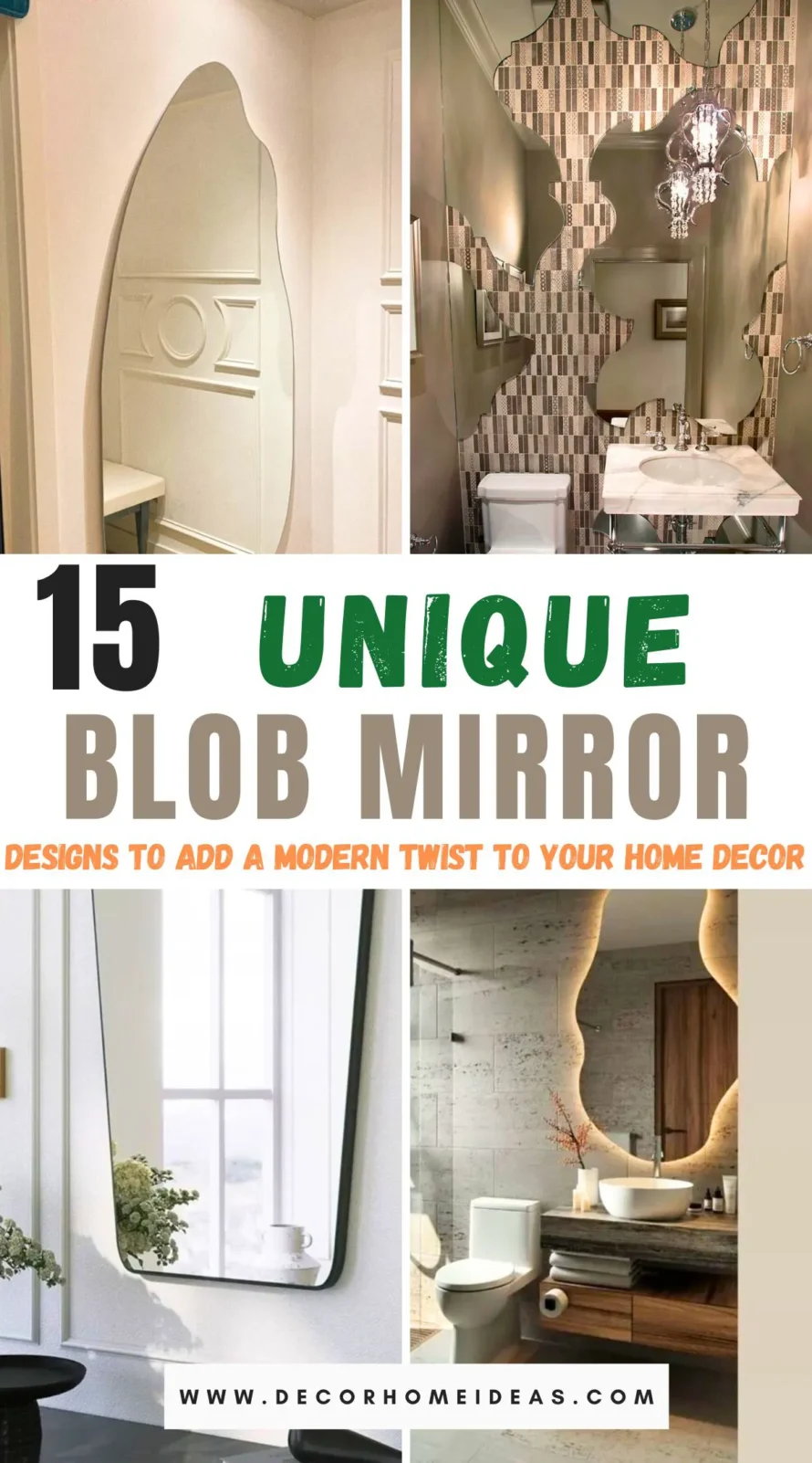 Discover 15 unique blob mirror designs that will transform your home decor with a modern twist. These unconventional, artistic mirrors add a touch of whimsy and elegance, becoming instant focal points in any room. Explore how these stunning pieces can enhance your space and inspire creativity. Dive in to find your perfect match and elevate your interior design game!