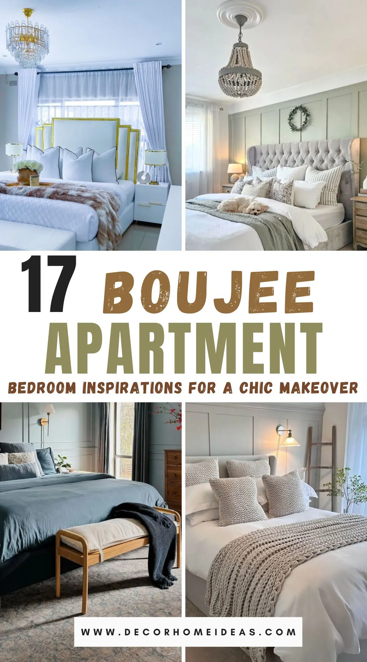 Transform your apartment bedroom into a luxurious retreat with our 17 boujee inspirations. Discover chic decor ideas, elegant furniture arrangements, and stylish color palettes that will elevate your space. Whether you prefer modern glam or classic sophistication, these tips will help you create a stunning and cozy sanctuary. Dive in to see how you can effortlessly achieve a high-end look!