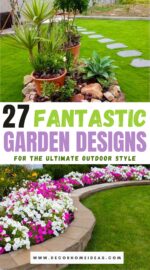 best chic garden designs
