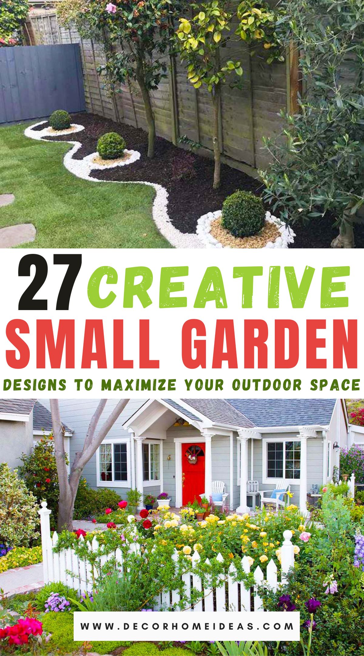 27 Genius Small Garden Layouts to Transform Your Personal Haven