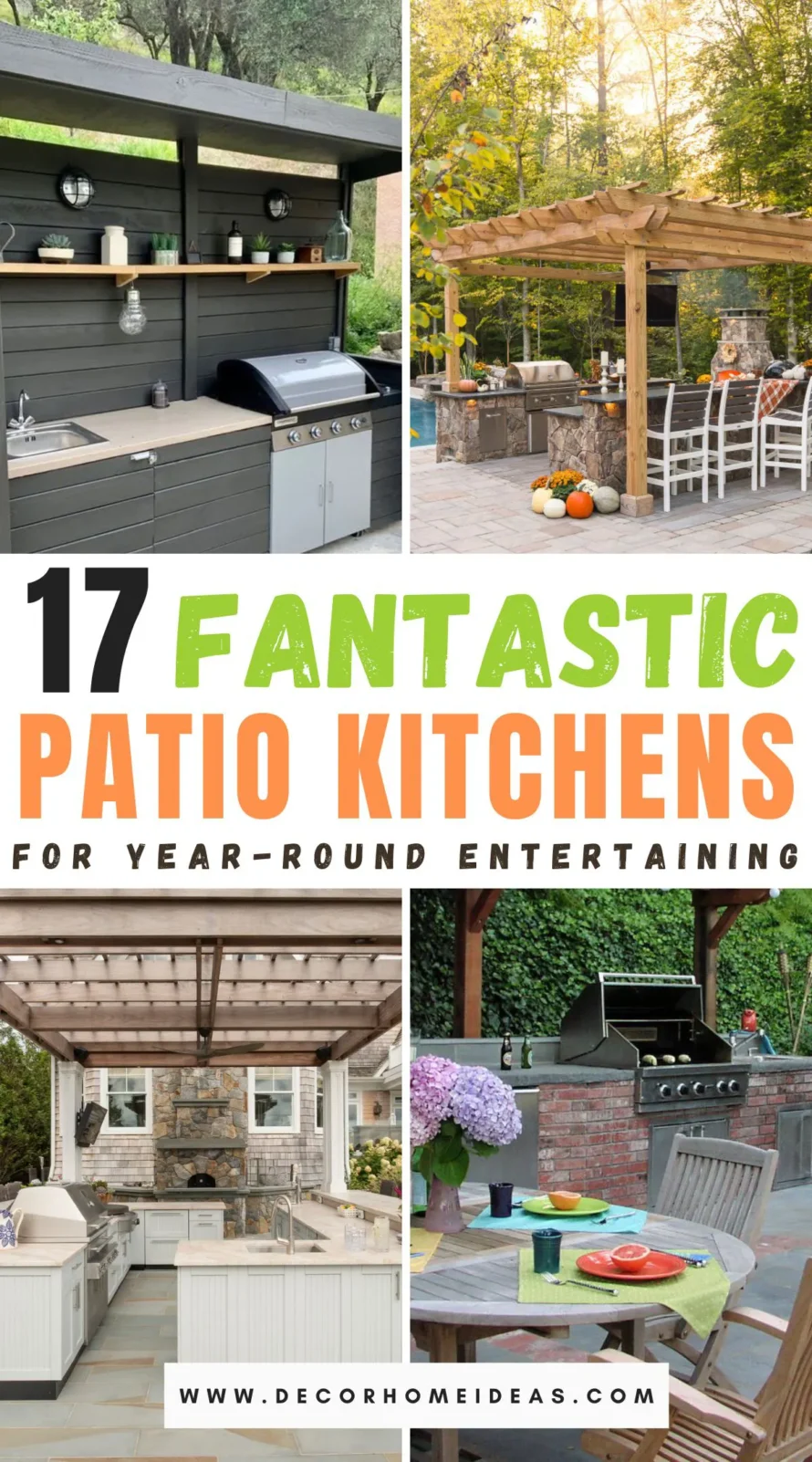 Discover 17 fantastic outdoor patio kitchen ideas that blend style and functionality. From cozy nooks to expansive setups, explore innovative designs that make al fresco cooking delightful. Click to get inspired and transform your outdoor space!