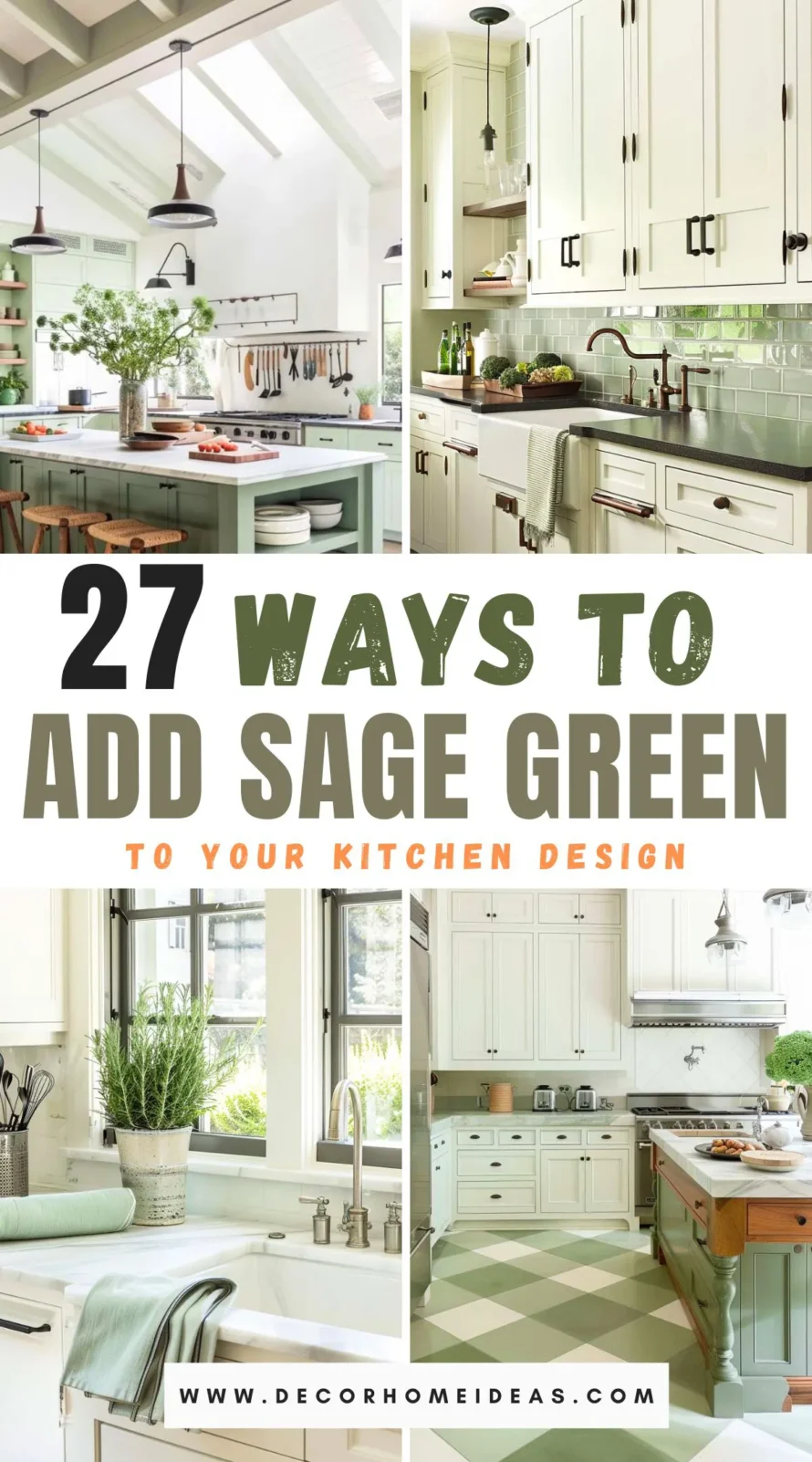 Transform your kitchen into a tranquil haven with these 27 inspiring ideas for incorporating sage green into your design. From elegant cabinets and subtle backsplashes to chic accessories and stylish furniture, discover how this soothing hue can add charm and sophistication to your culinary space. Explore unique tips and tricks to effortlessly blend sage green with various styles and finishes, creating a kitchen that's both calming and inviting. Get ready to be inspired and elevate your kitchen decor to new heights with the timeless elegance of sage green.