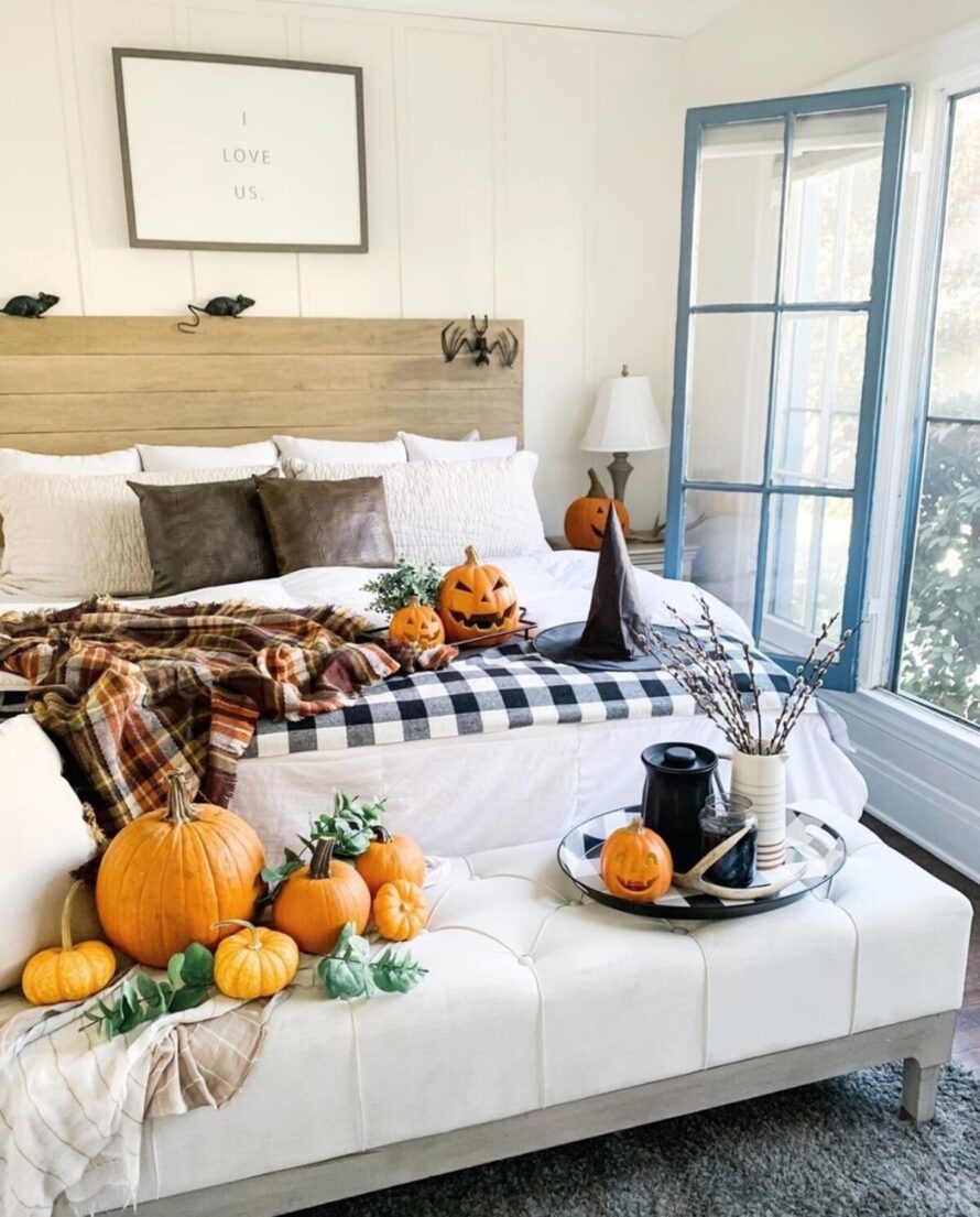 cozy fall apartment decor ideas 19