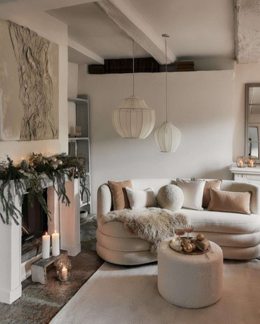 cozy fall apartment decor ideas 5