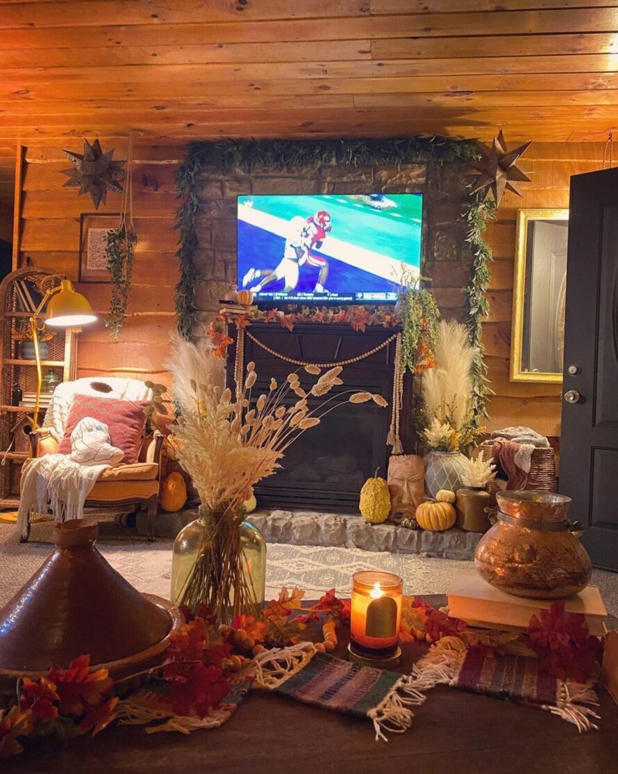 cozy fall apartment decor ideas 6