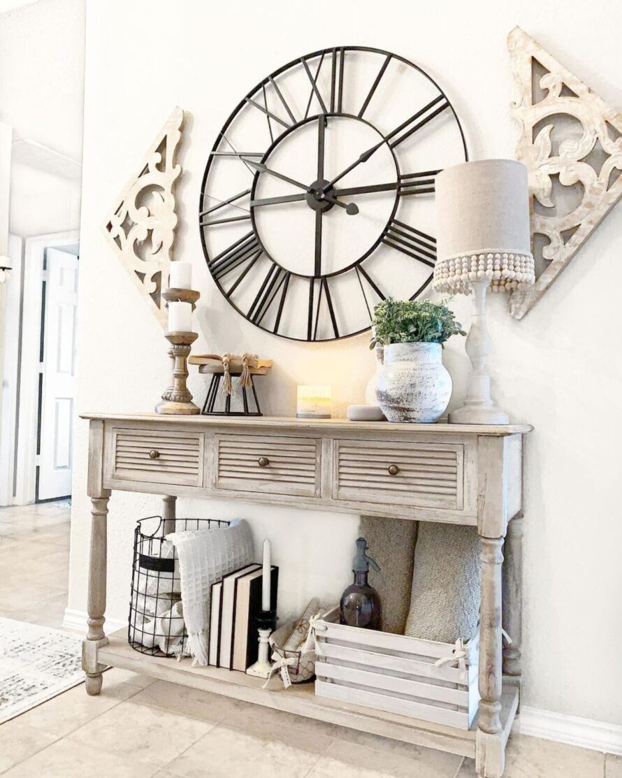 creative entryway table ideas 16