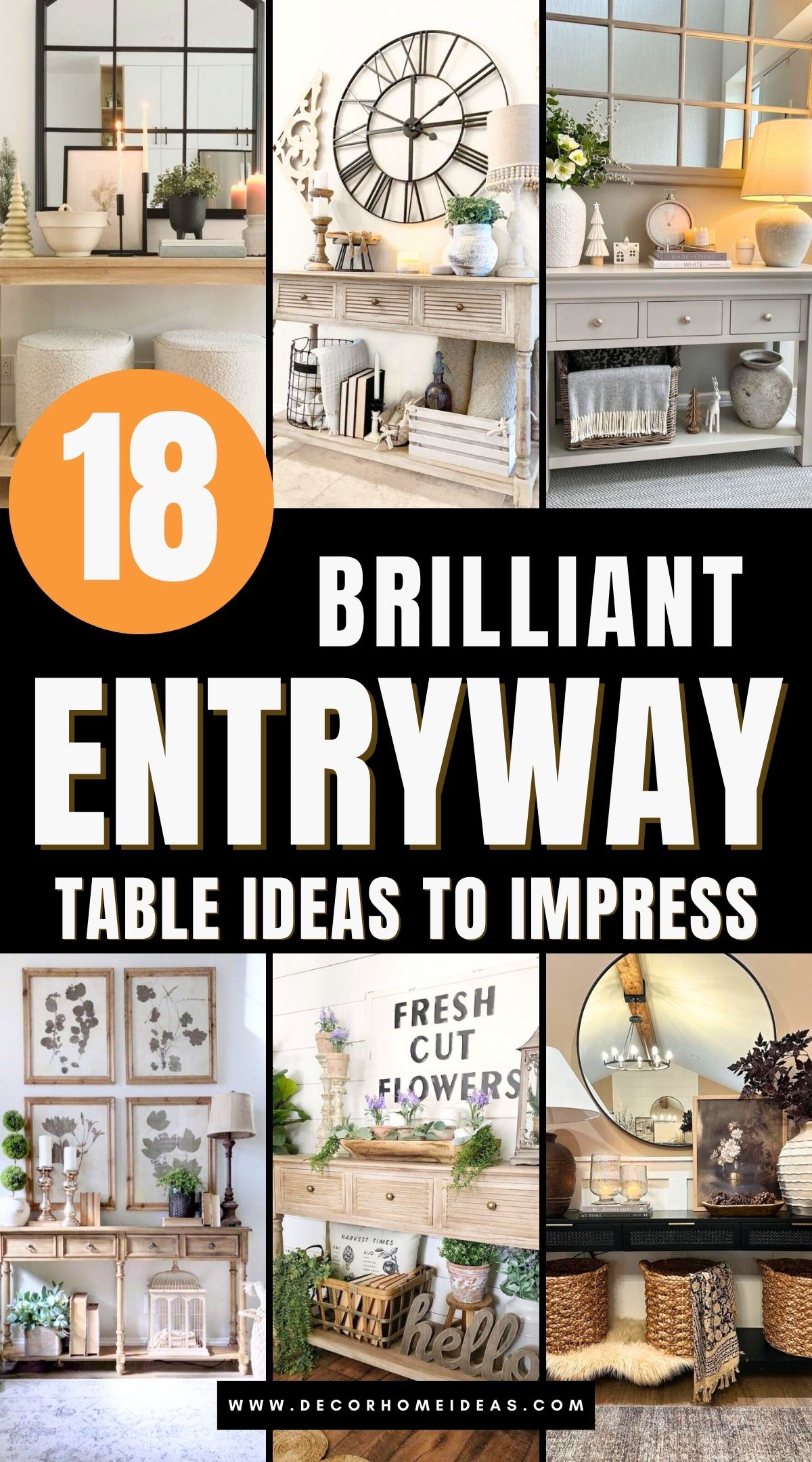 creative entryway table ideas 3