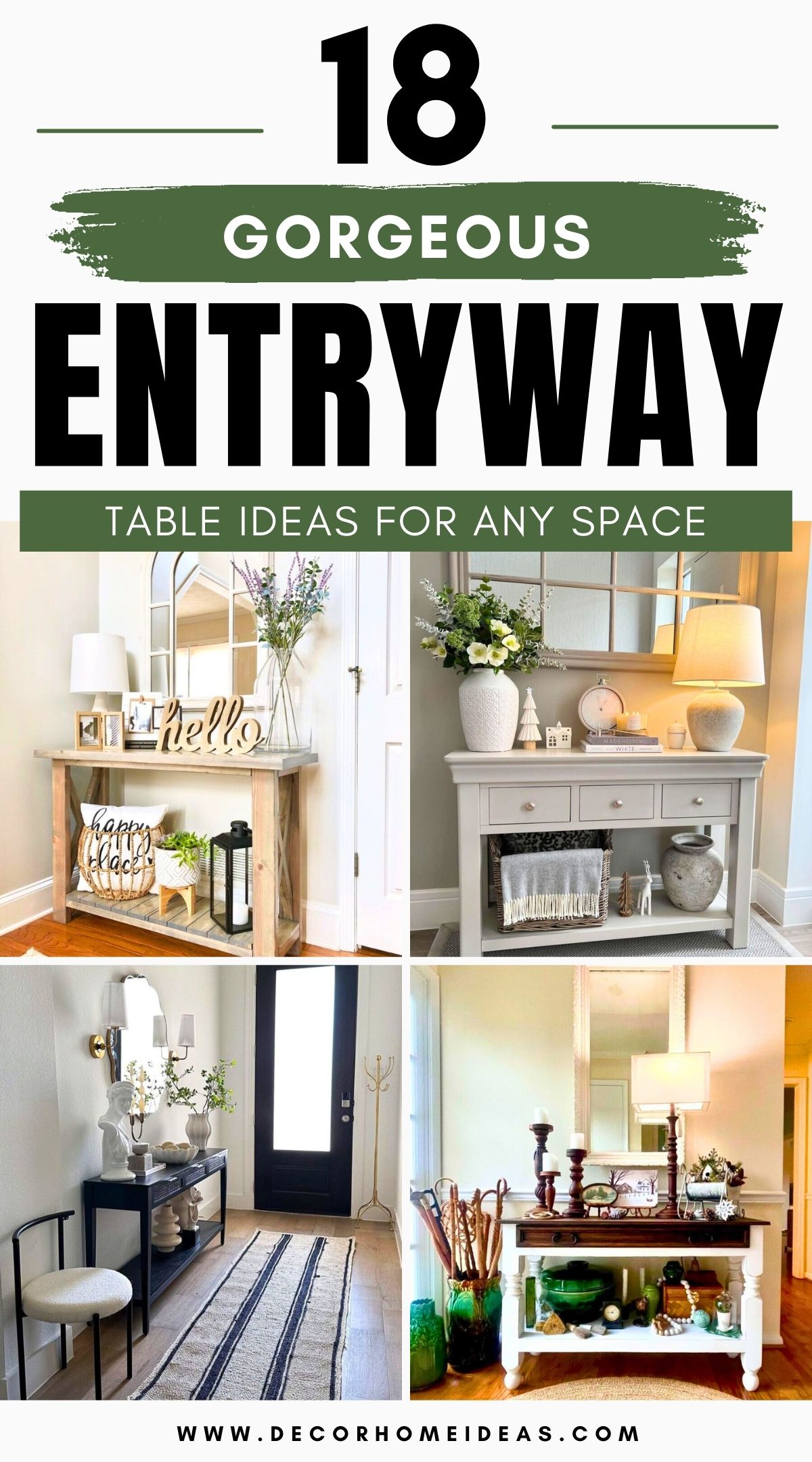 creative entryway table ideas 4