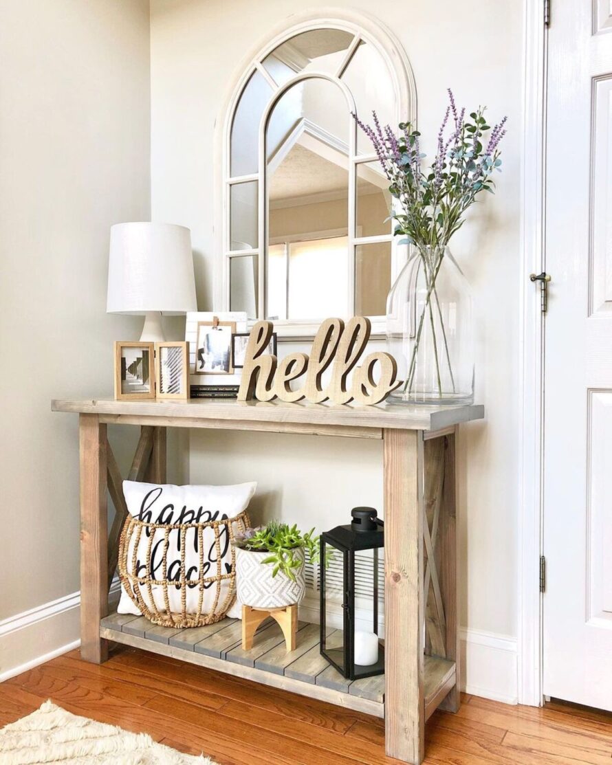 creative entryway table ideas 5