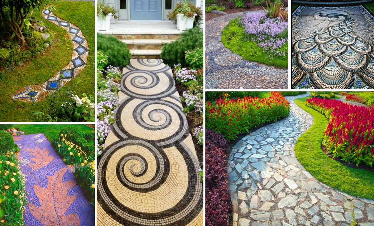 mosaic walkway ideas for your garden