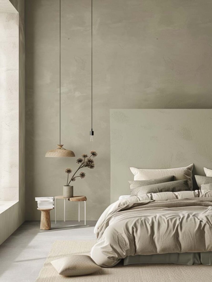 48 Serene Sage Green and Cream Bedroom Color Combinations For a Perfect ...