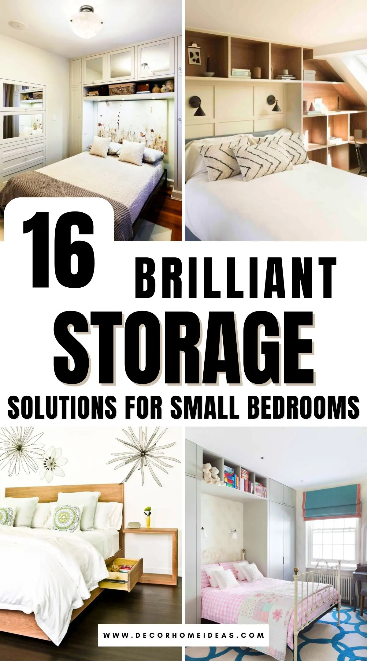 Maximize every inch of your small bedroom with these 16 clever storage solutions. From hidden compartments to multi-functional furniture, discover creative ways to keep your space tidy and stylish without feeling cramped. Ready to unlock your bedroom’s full potential?