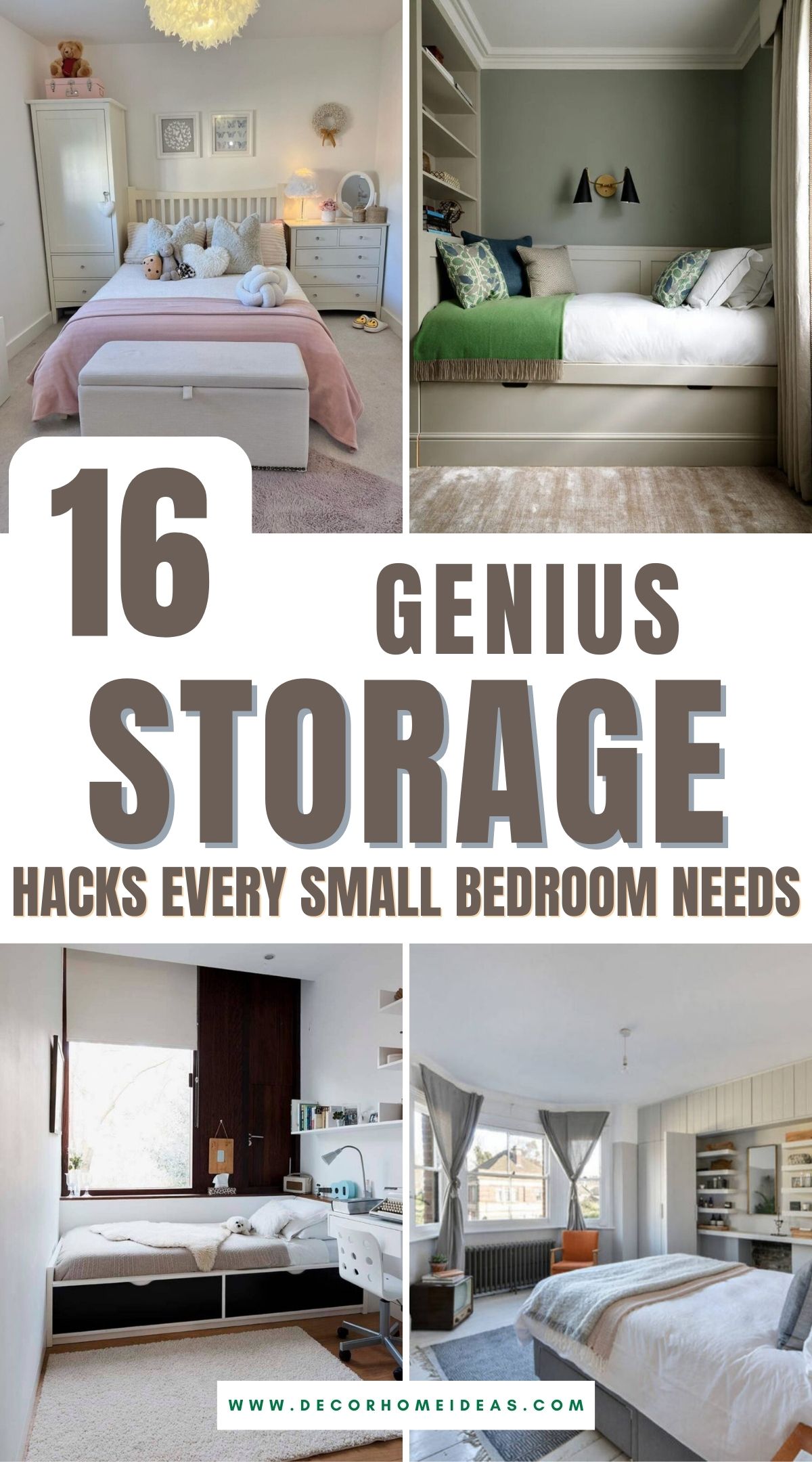 storage solutions for small bedrooms 2