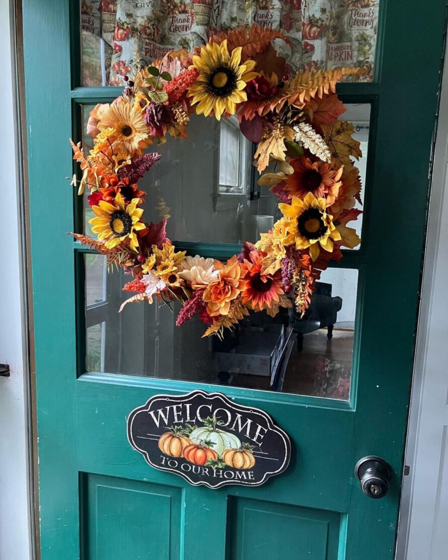 22 gorgeous fall wreaths 2