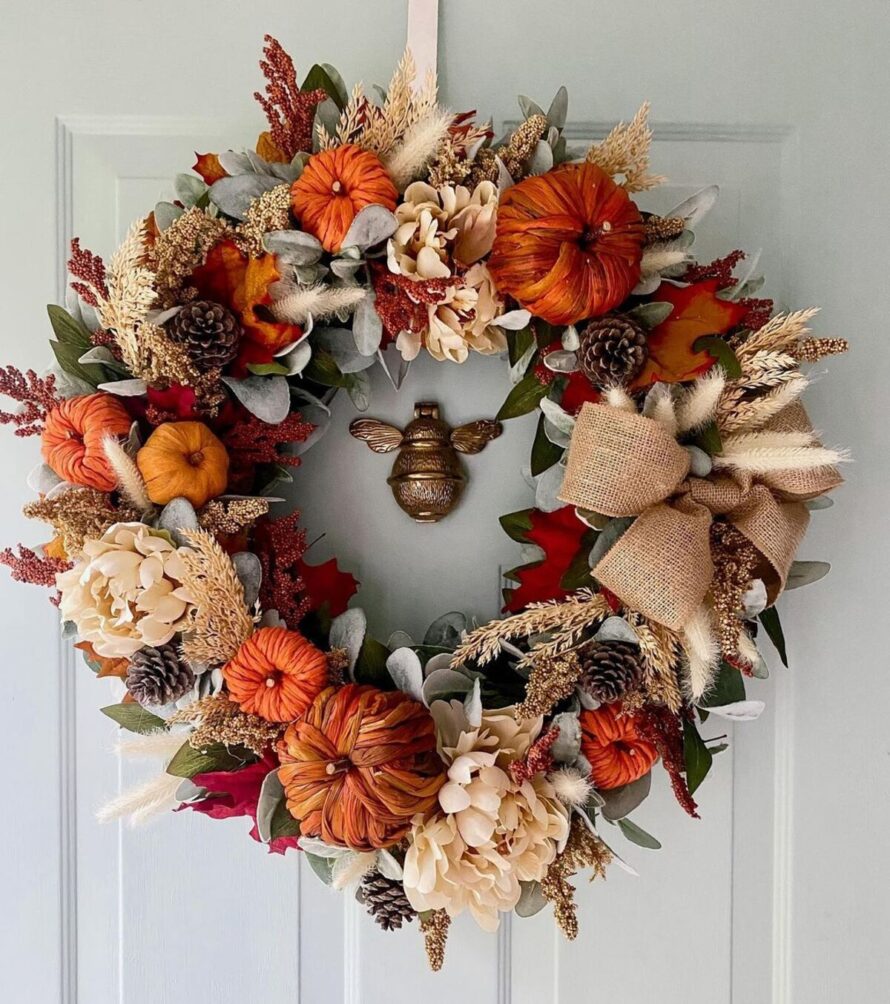 22 gorgeous fall wreaths 22