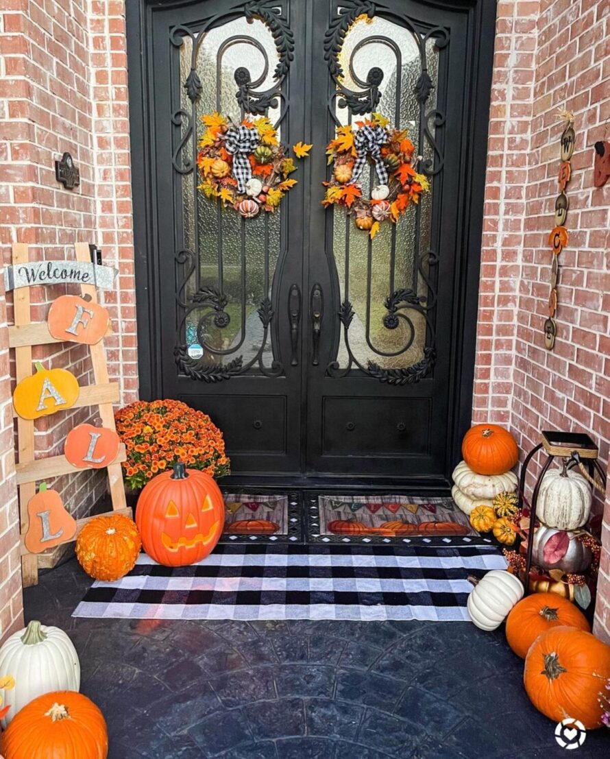 22 gorgeous fall wreaths 3