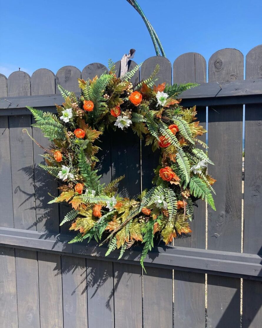 22 gorgeous fall wreaths 9