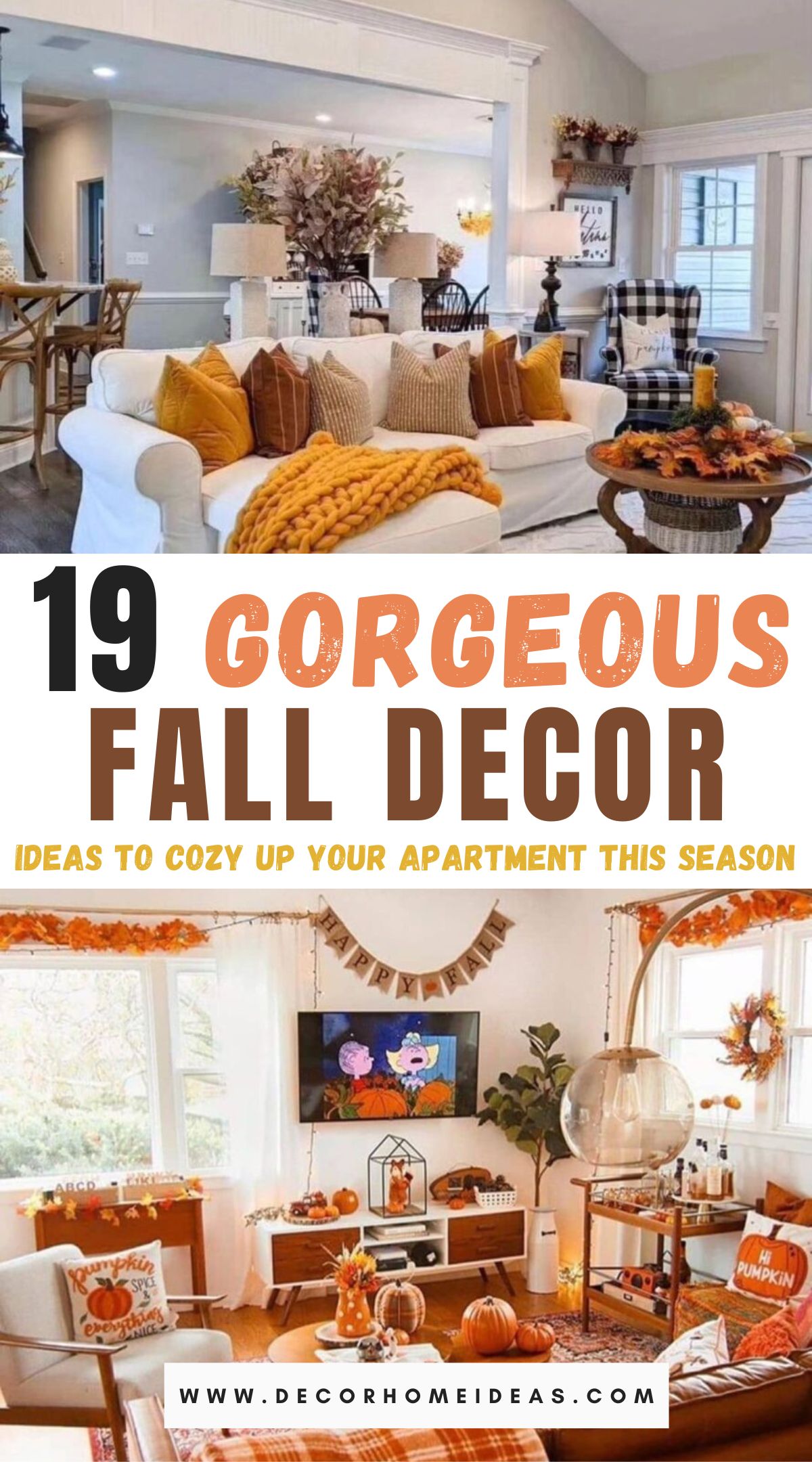 best fall apartment decoration ideas