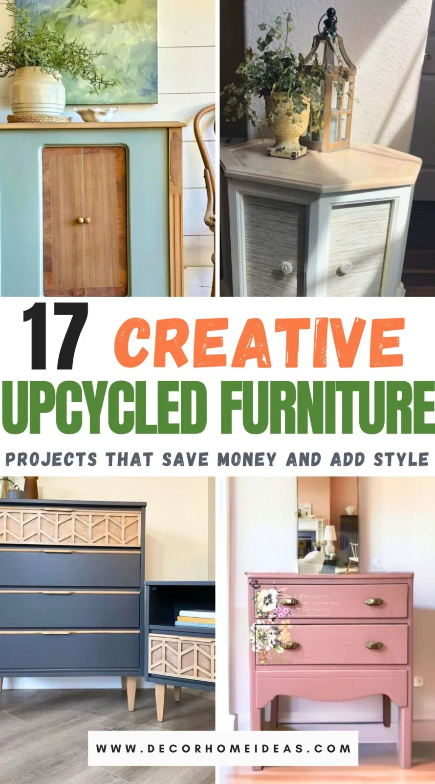 Discover 17 ingenious upcycled furniture projects that effortlessly blend style with sustainability. From transforming old doors into chic tables to turning pallets into stylish outdoor seating, these DIY ideas not only save money but also give your home a unique, personalized touch. Explore now and get inspired to revamp your space creatively!