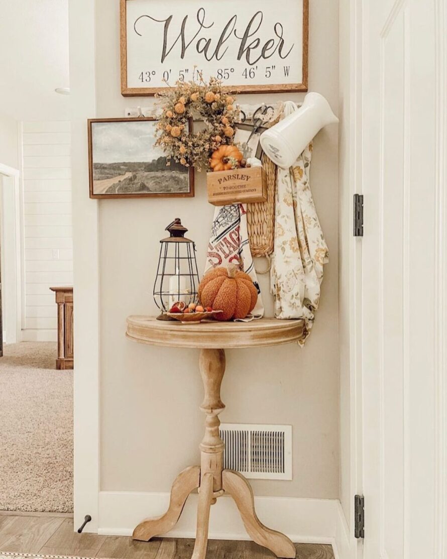 charming farmhouse fall decor ideas 16