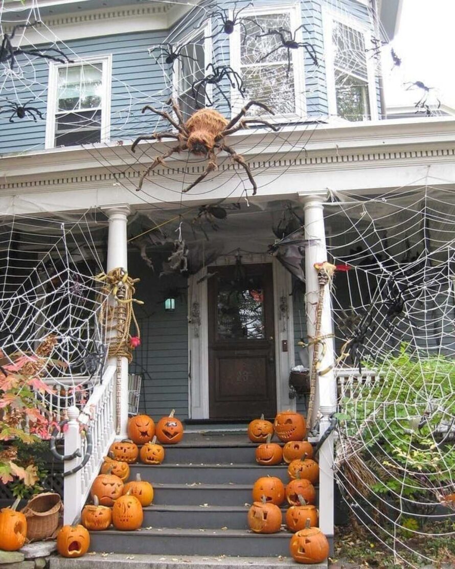 fun outdoor halloween decoration ideas 16