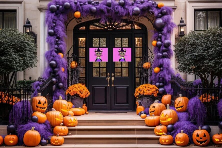 fun outdoor halloween decoration ideas 3