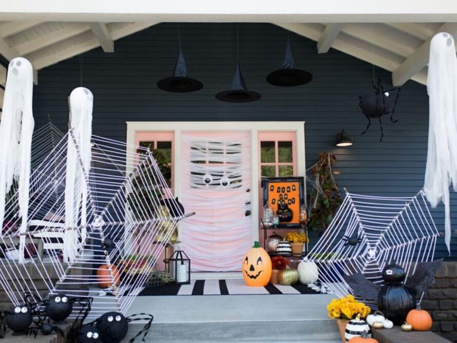 fun outdoor halloween decoration ideas 7