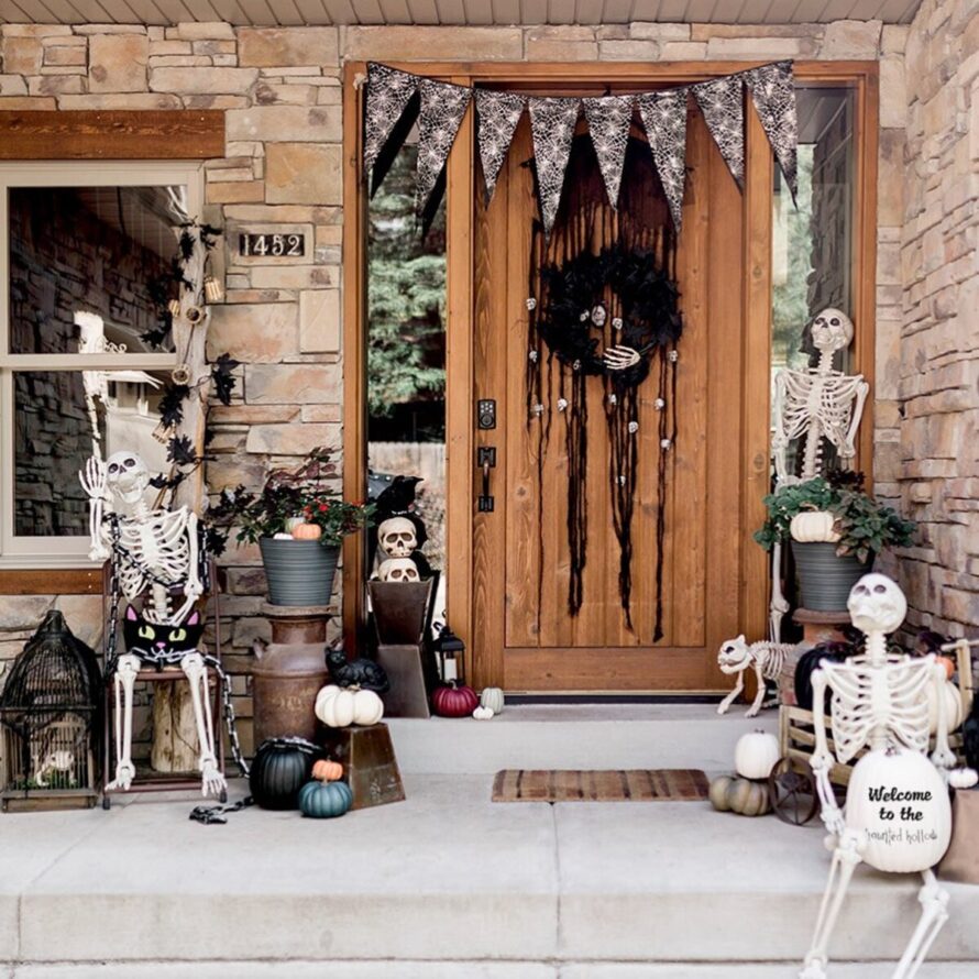 fun outdoor halloween decoration ideas 9