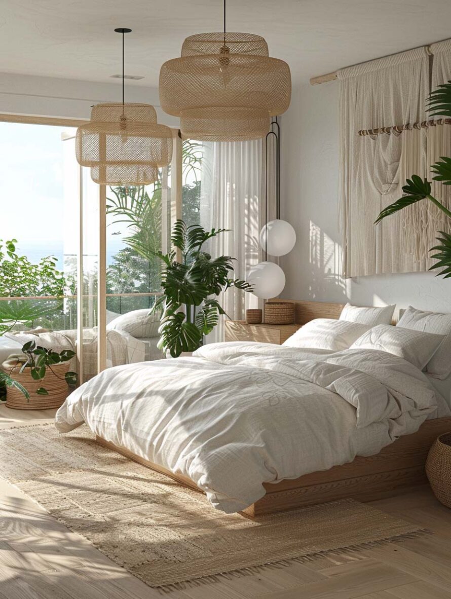 34 Gorgeous Master Beach Bedroom Ideas for a Serene Seaside Haven