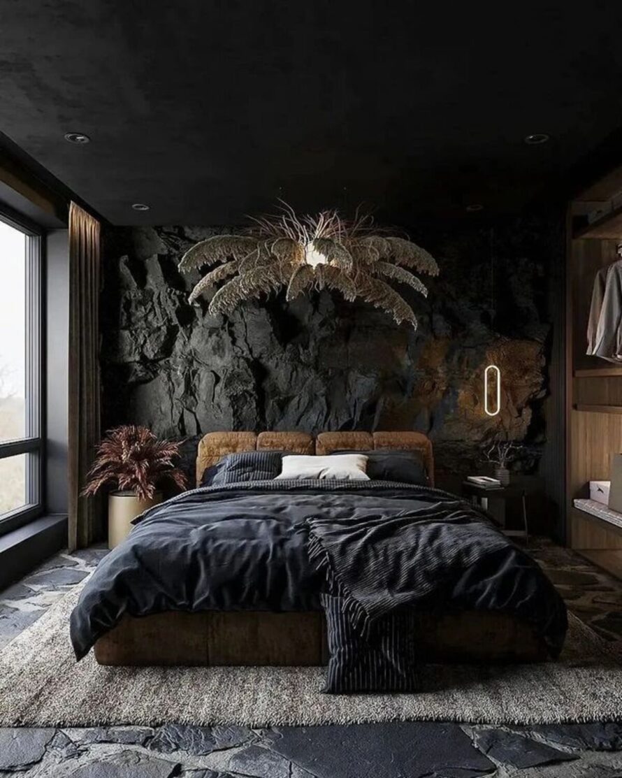 romantic dark and cozy bedroom ideas 5