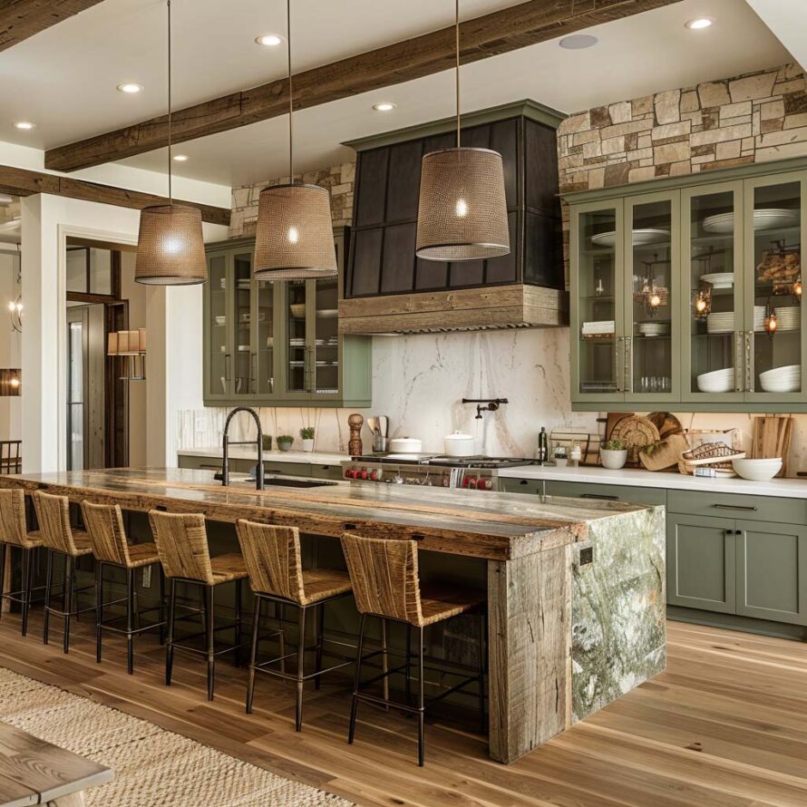 34 Awesome Sage Green Kitchen Design Ideas