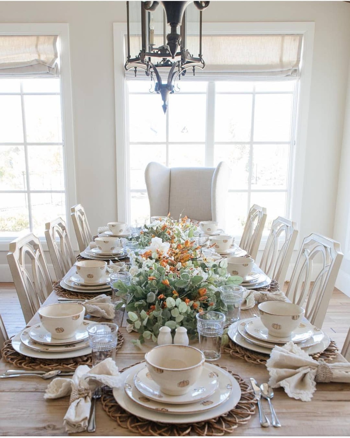 18 elegant thanksgiving table setting ideas 13