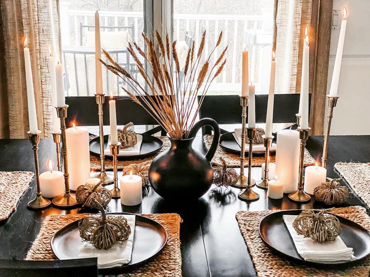 18 elegant thanksgiving table setting ideas 18