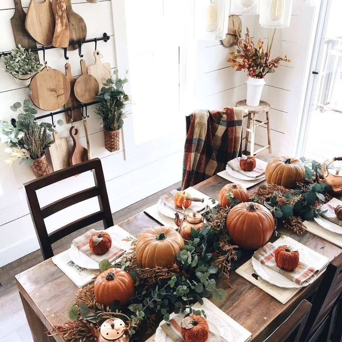 18 elegant thanksgiving table setting ideas 4